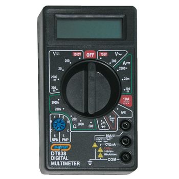 Мультиметр DT 838 Энергия, 100 шт - Электрика, НВА - Измерительный инструмент - Мультимеры - Магазин стабилизаторов напряжения Ток-Про